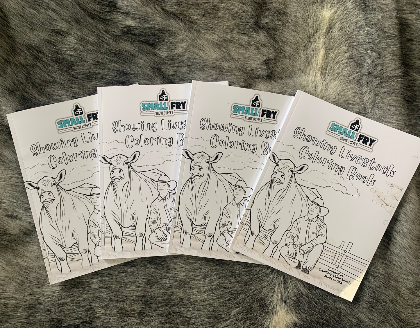 Showing Livestock Coloring Book