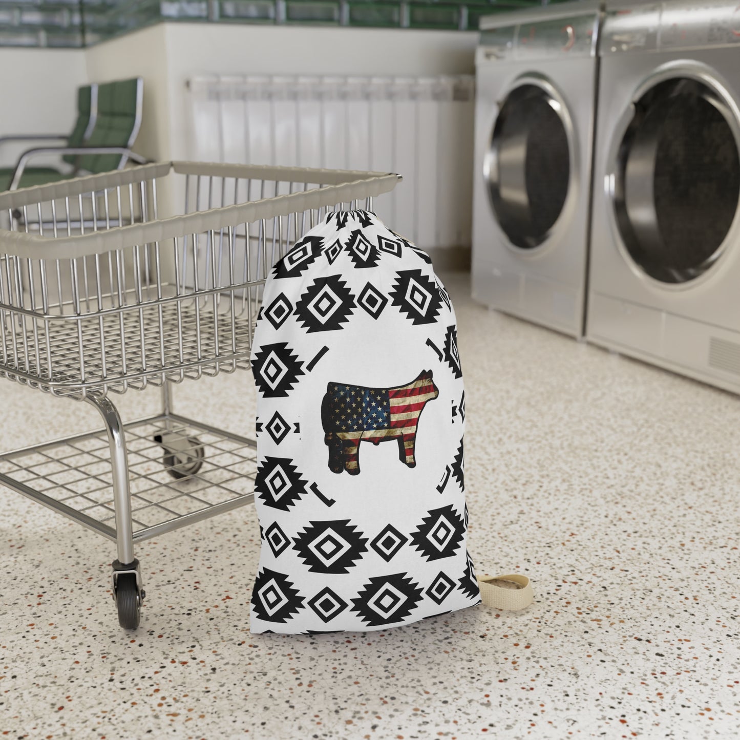 Show Steer Laundry Bag