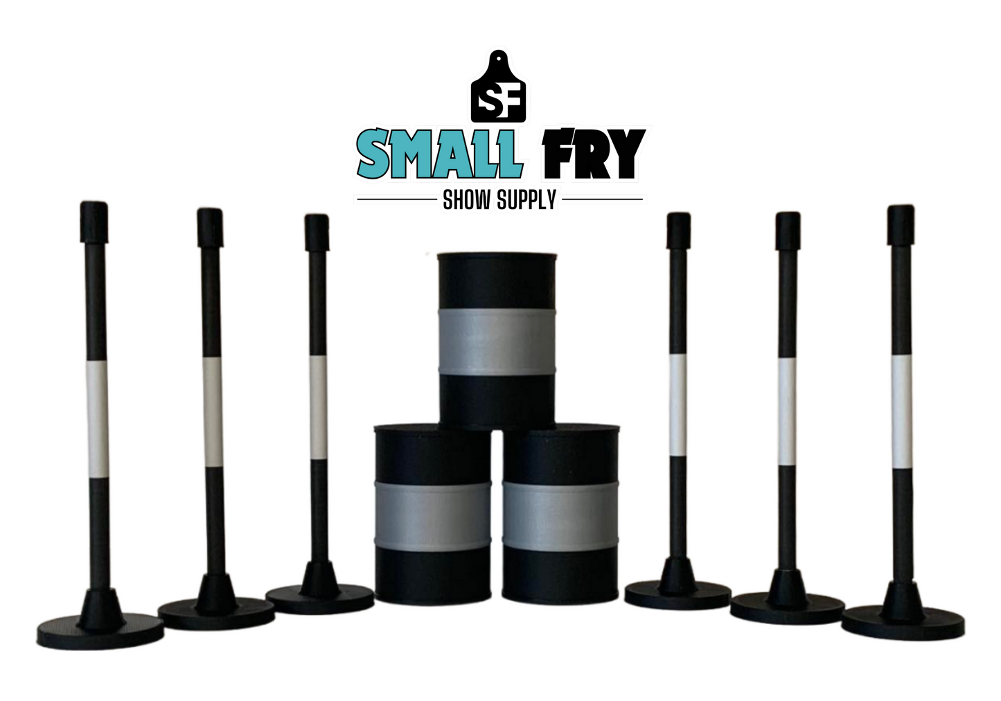 Barrels & Pole Bending Set