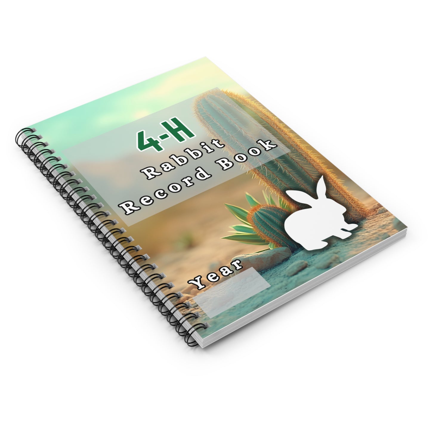 4H Record Book Cactus (Print at Home-Handwritten)