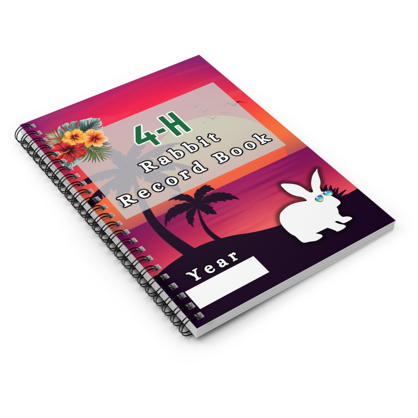 4H Record Book Hawaiian (Print at Home - Handwritten)