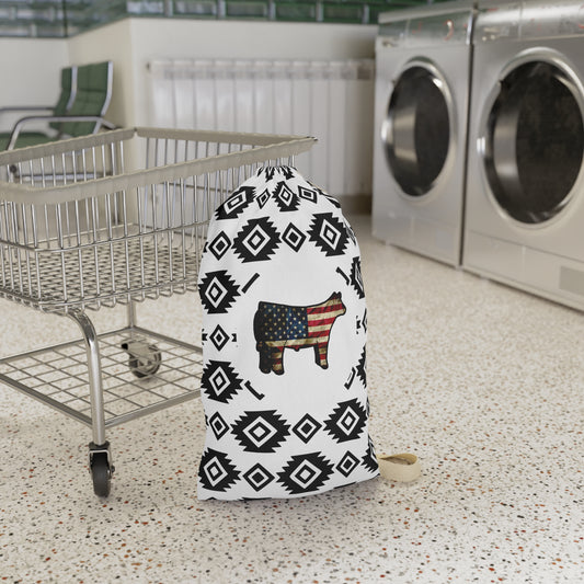Show Steer Laundry Bag