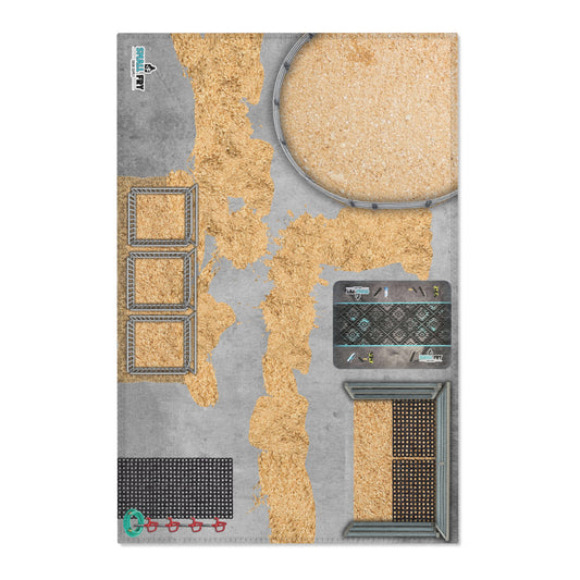 Show Livestock Play mat in the Barn 24"x36"