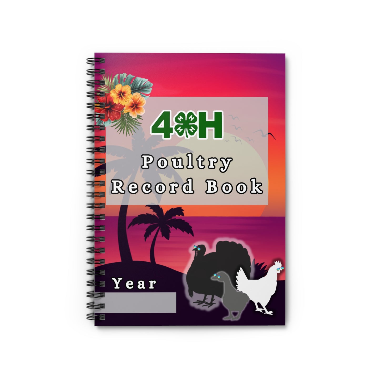 4H Record Book Hawaiian (Print at Home)