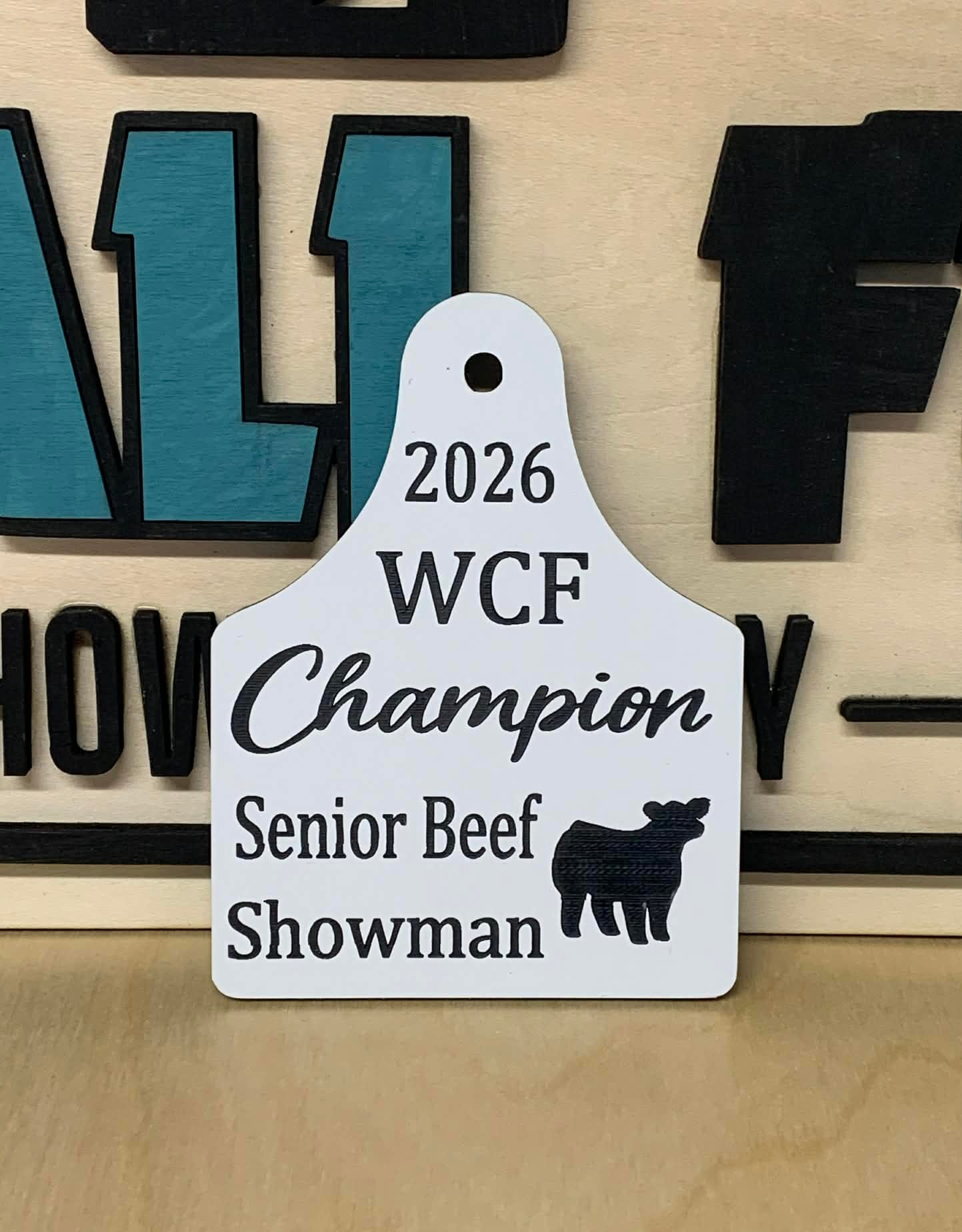 Acrylic Ear Tag