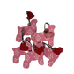 Valentine livestock keychain