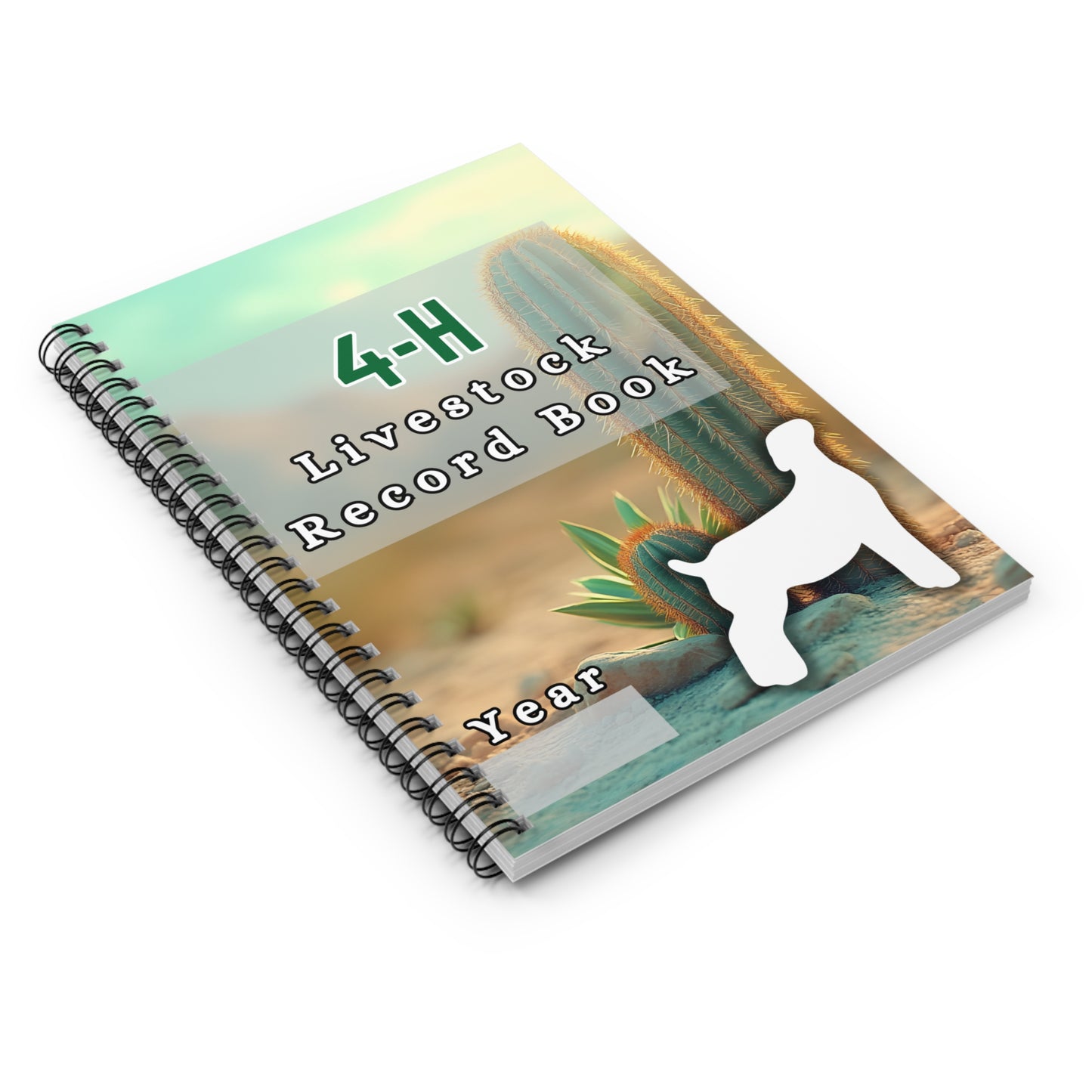 4H Record Book Cactus (Print at Home-Handwritten)