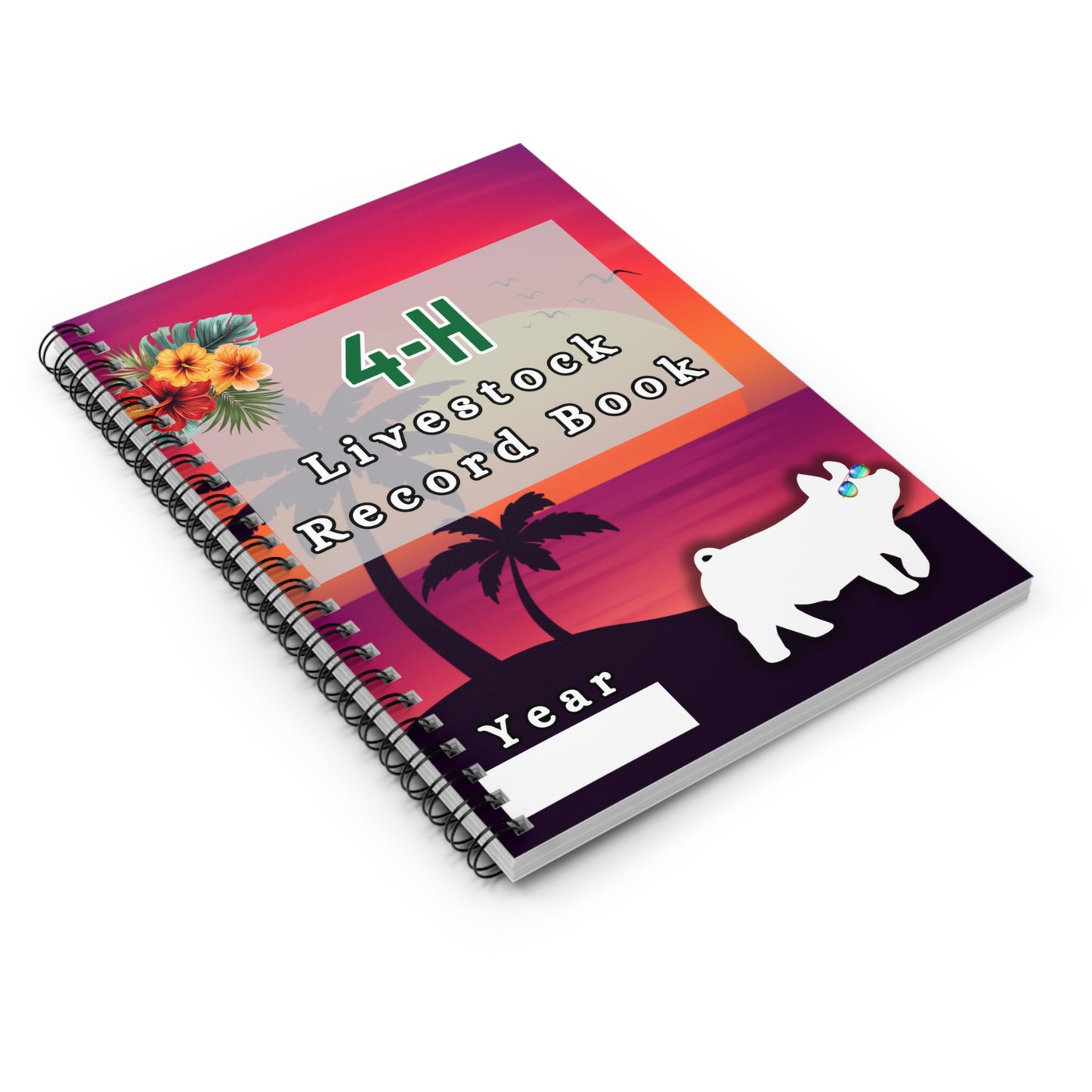 4H Record Book Hawaiian (Print at Home - Handwritten)