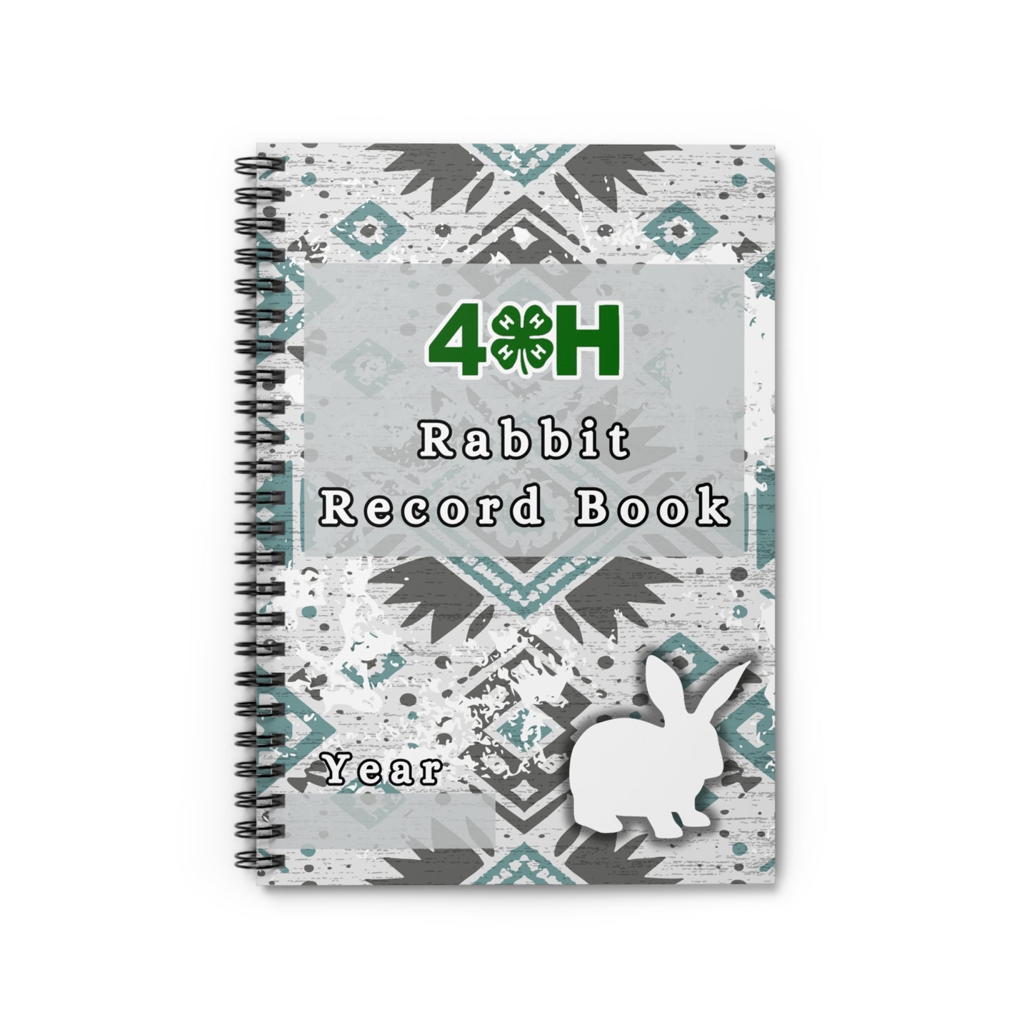 4H Record Book Aztec Pattern (Print at Home)