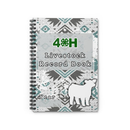 4H Record Book Aztec Pattern (Print at Home)