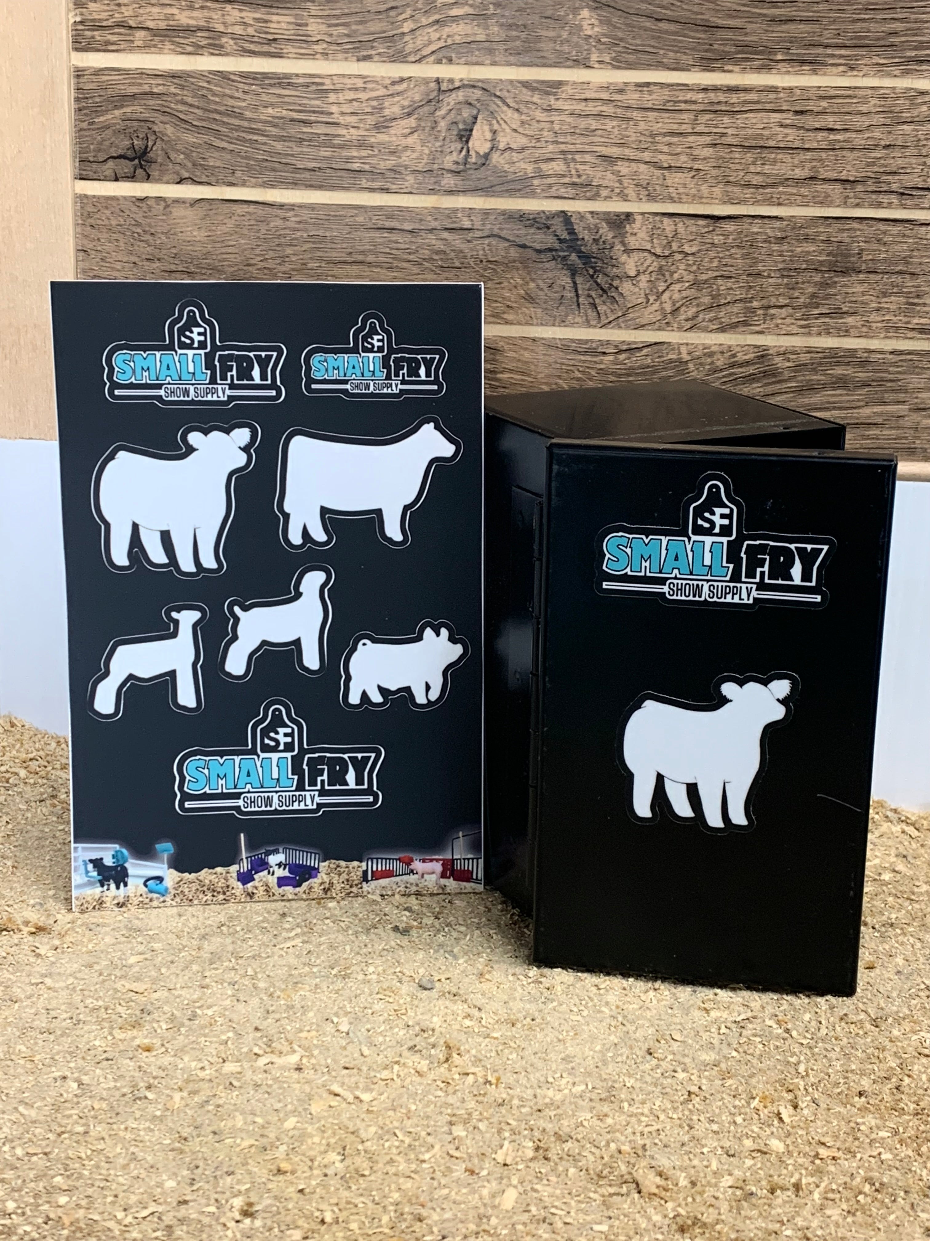 Mini Showbox sticker set – smallfryshowsupply