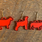 Show Livestock Zipper Pull/keychain charm