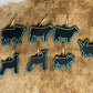 Show Livestock Zipper Pull/keychain charms