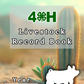 4H Record Book Cactus (Print at Home)