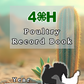 4H Record Book Cactus (Print at Home)