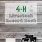 4H Record Book interactive PDF/typed (Barnwood)