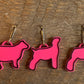 Show Livestock Zipper Pull/keychain charm