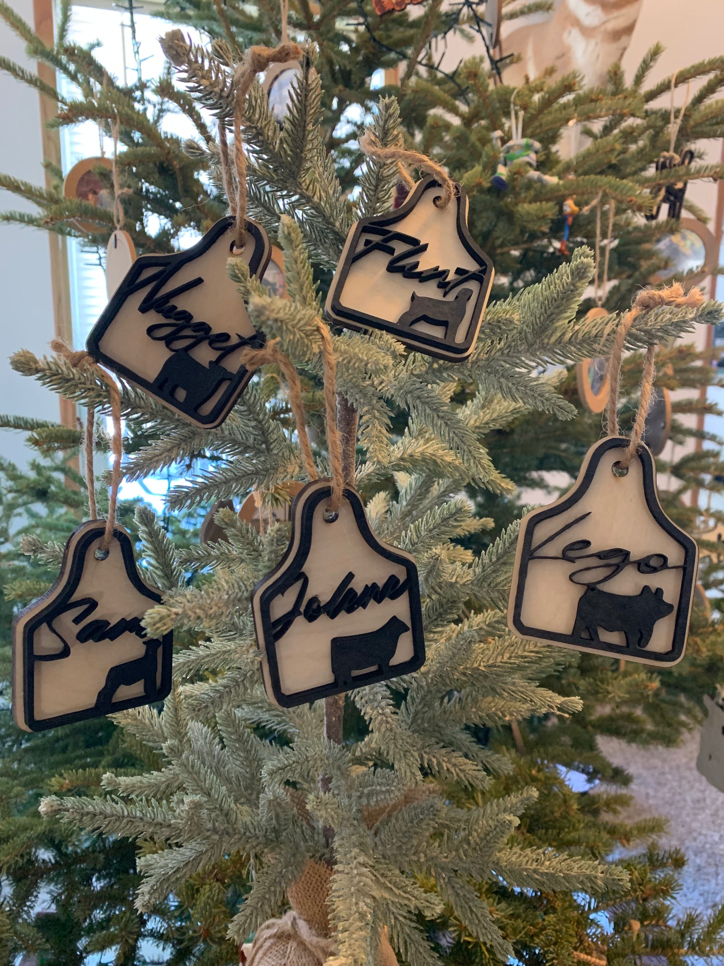 Ear tag Ornaments