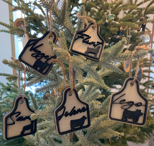Ear tag Ornaments