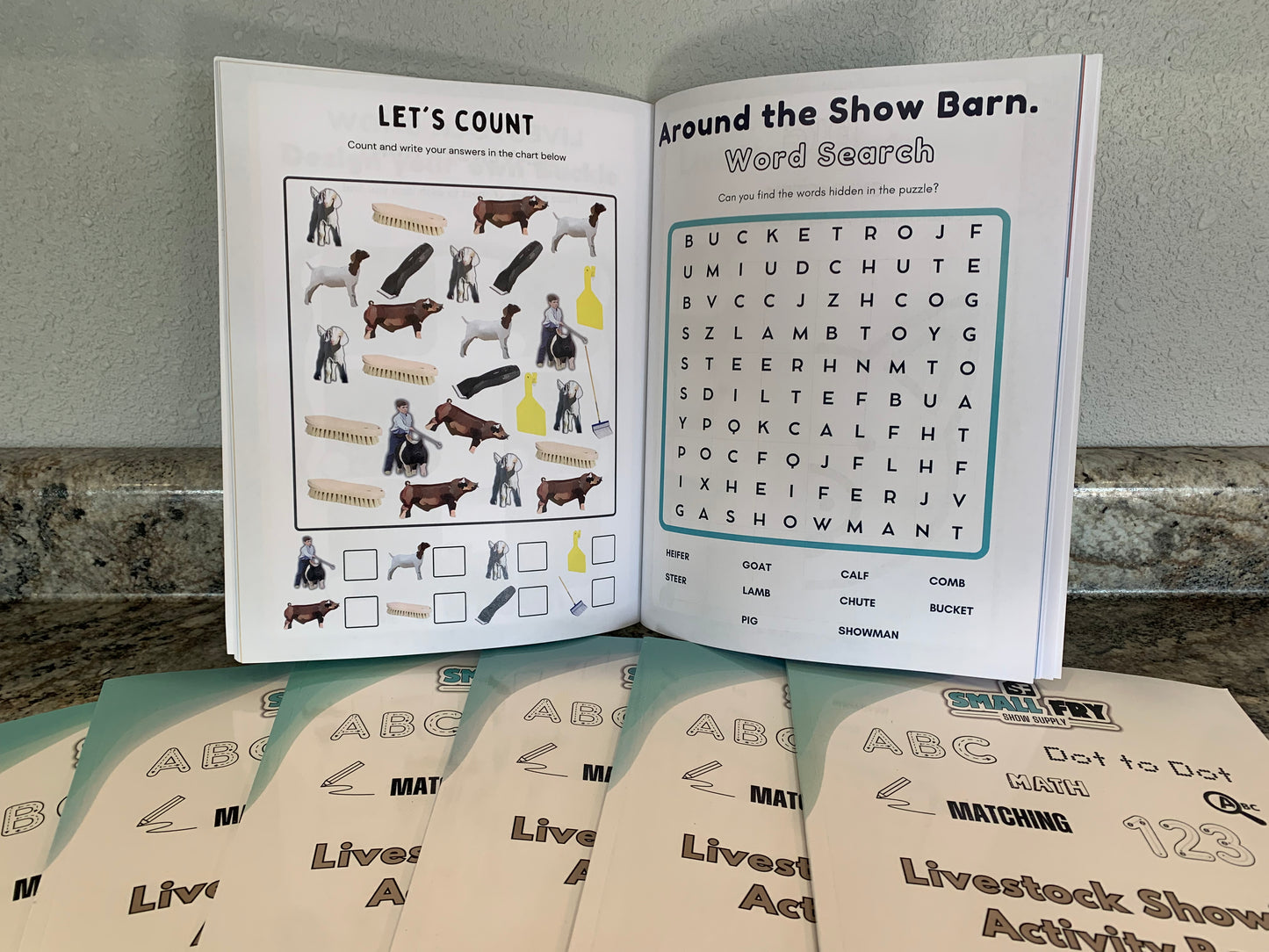 Livestock Showing Activity Book