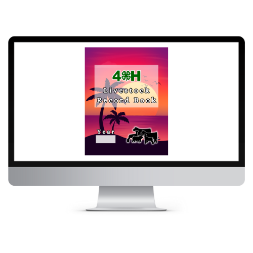 4H Record Book interactive PDF/typed (HawaiianPink)