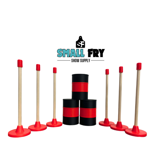 Barrels & Pole Bending Set