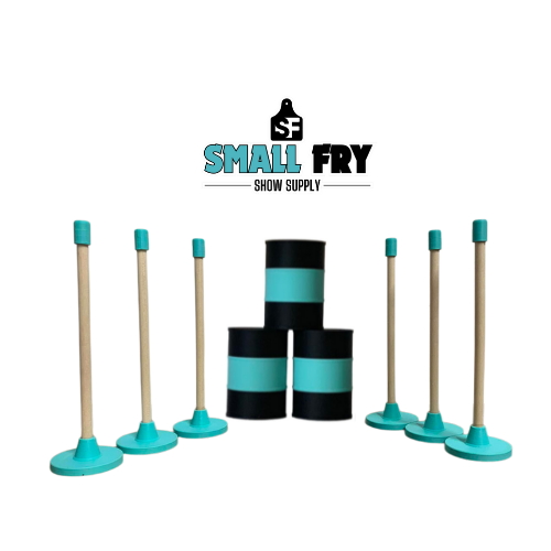 Barrels & Pole Bending Set