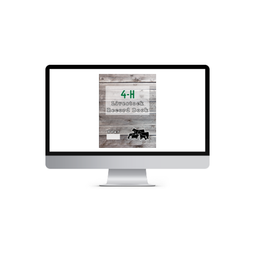 4H Record Book interactive PDF/typed (Barnwood)