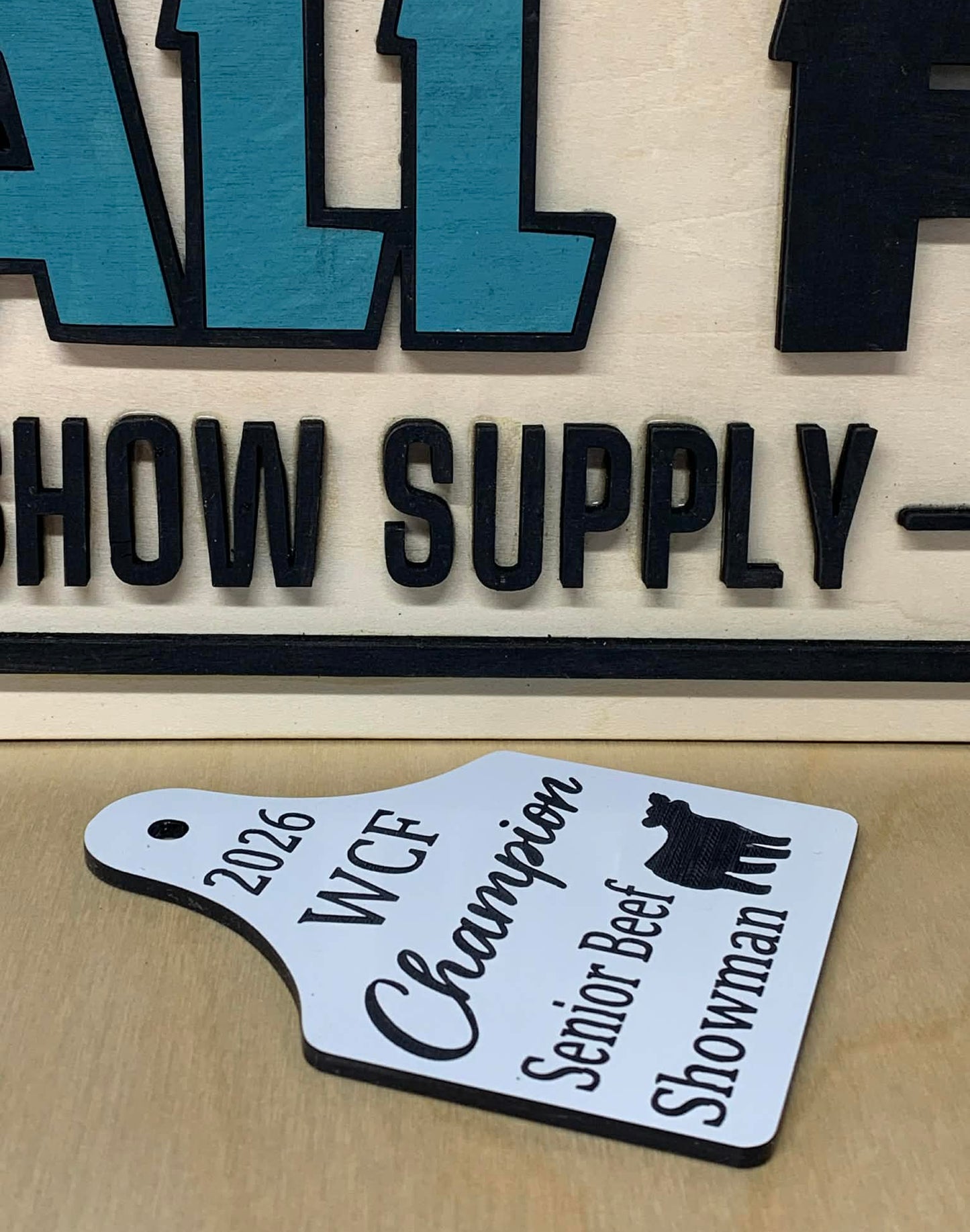 Acrylic Ear Tag