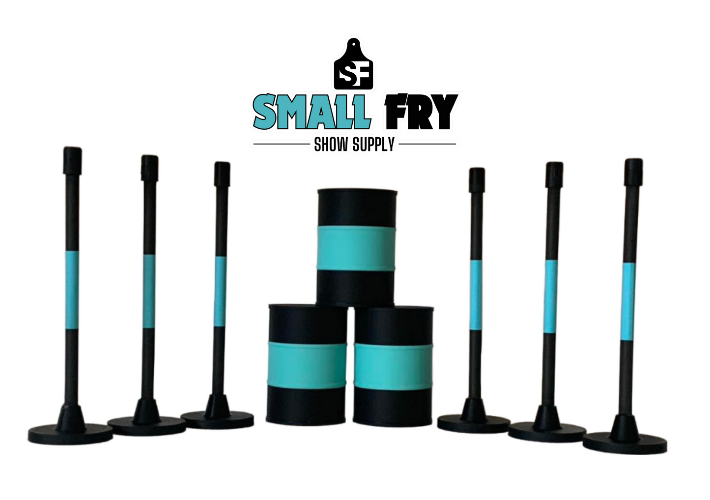 Barrels & Pole Bending Set