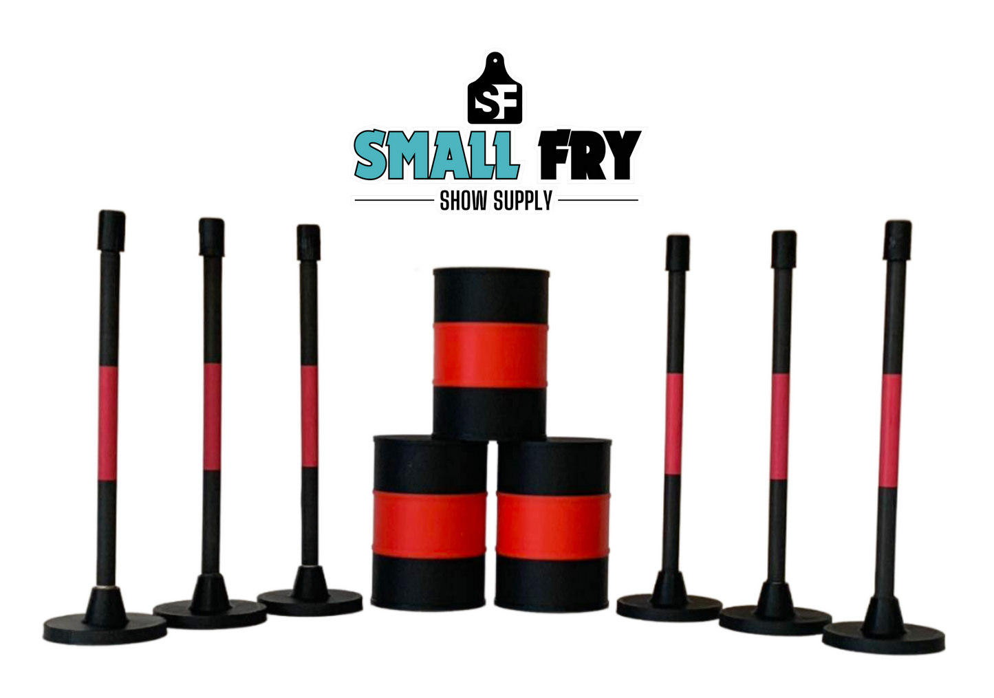 Barrels & Pole Bending Set